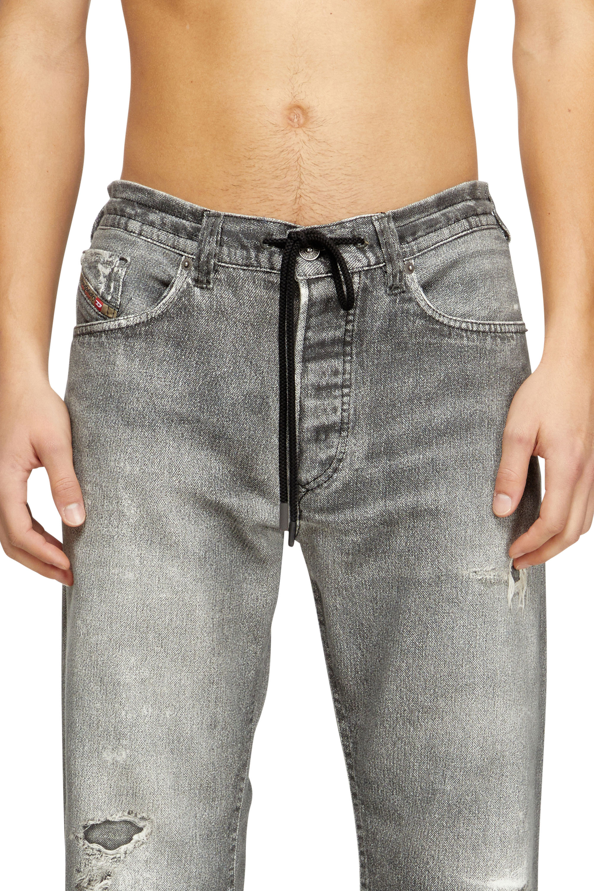 Diesel - Man's Relaxed 2080 D-Reel Joggjeans&reg; 068US, Grey - 4
