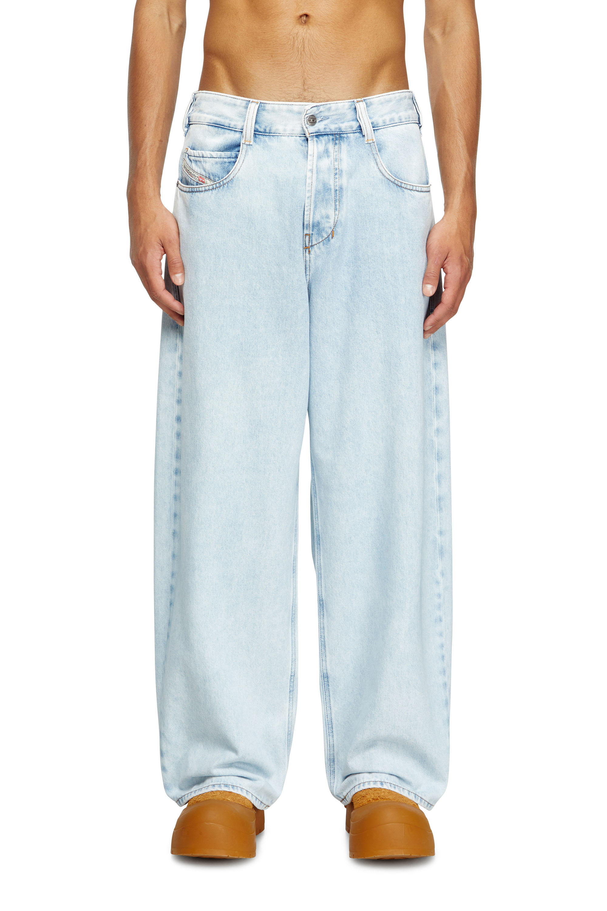 Relaxed Jeans 1997 D-Enim 09M74, Light Blue Diesel - Unisex's Relaxed Jeans 1997 D-Enim 09M74, Light Blue - 3