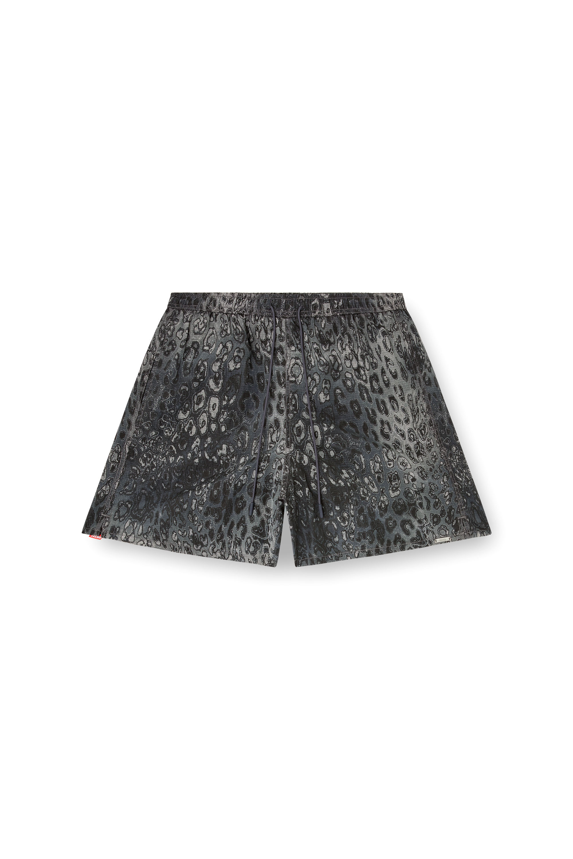 Diesel - SOCCER-41-UTLT, Man's Swim shorts with animalier print in null - 3