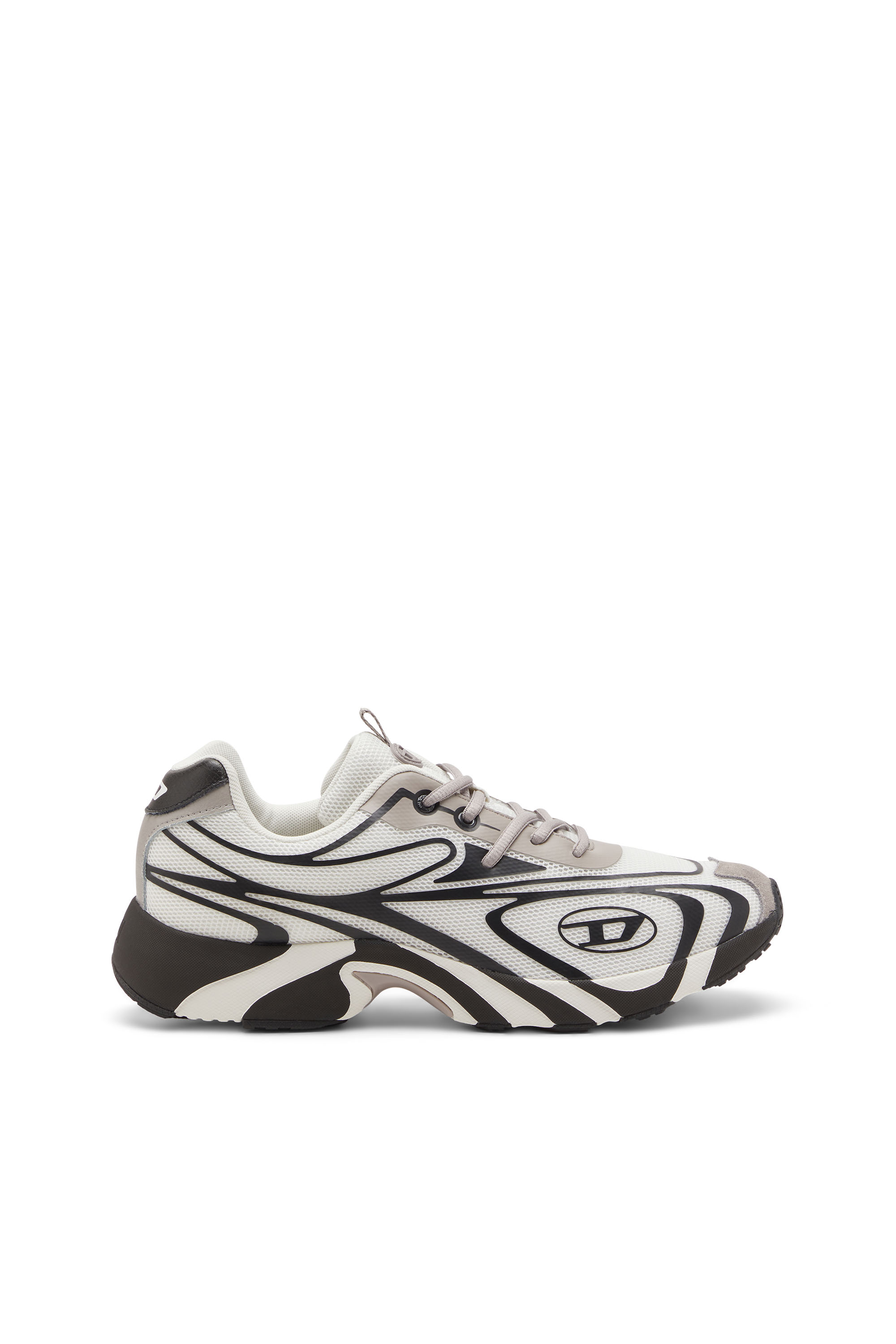 S-D-VIT'S 500 LOW, Black/White Diesel - S-D-VIT'S 500 LOW, Man's S-D-Vit - Lace-up sneakers in Black/White - 1