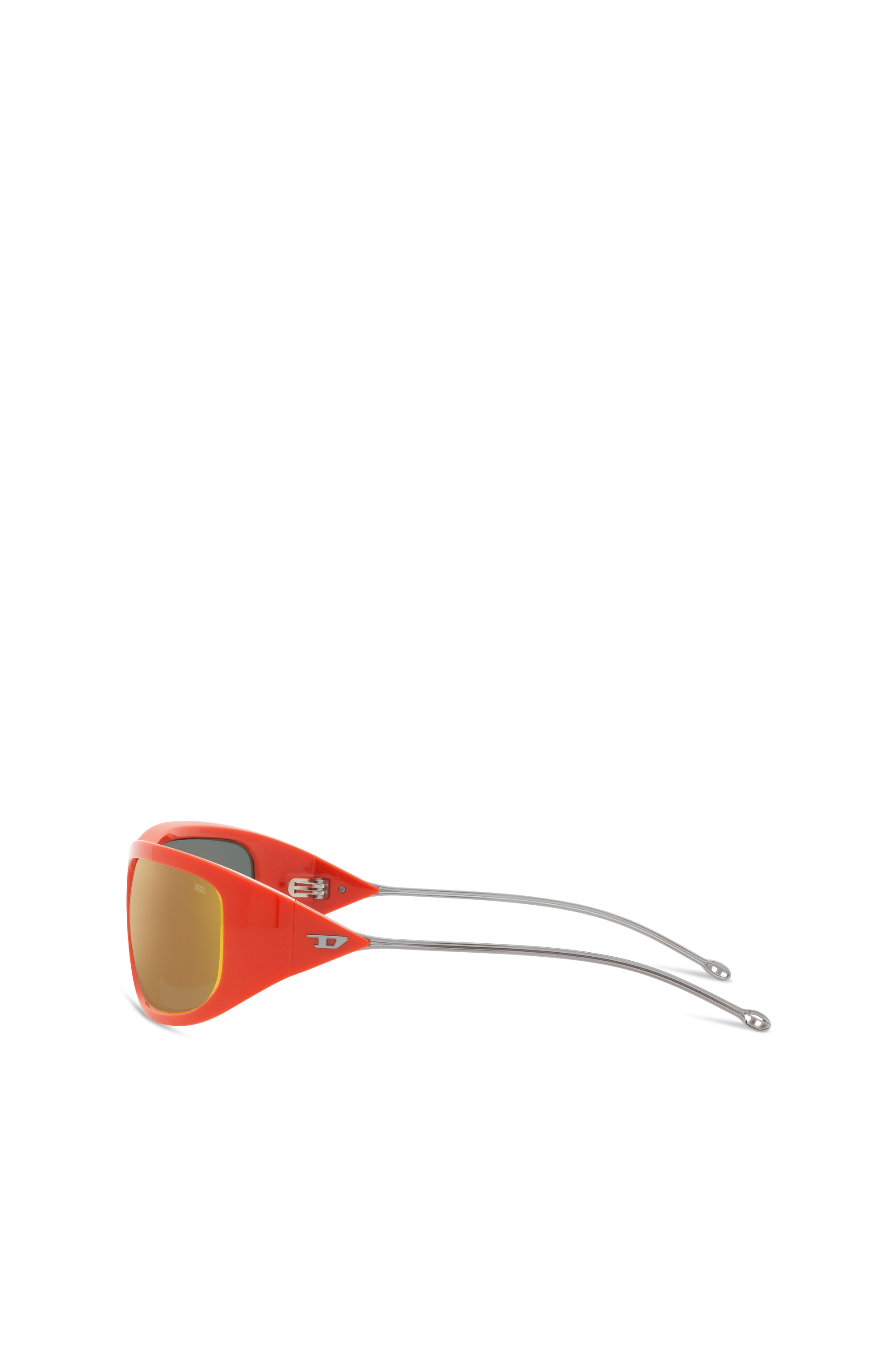 Diesel - 0DL3001, Unisex's Wraparound style sunglasses in Orange - 2