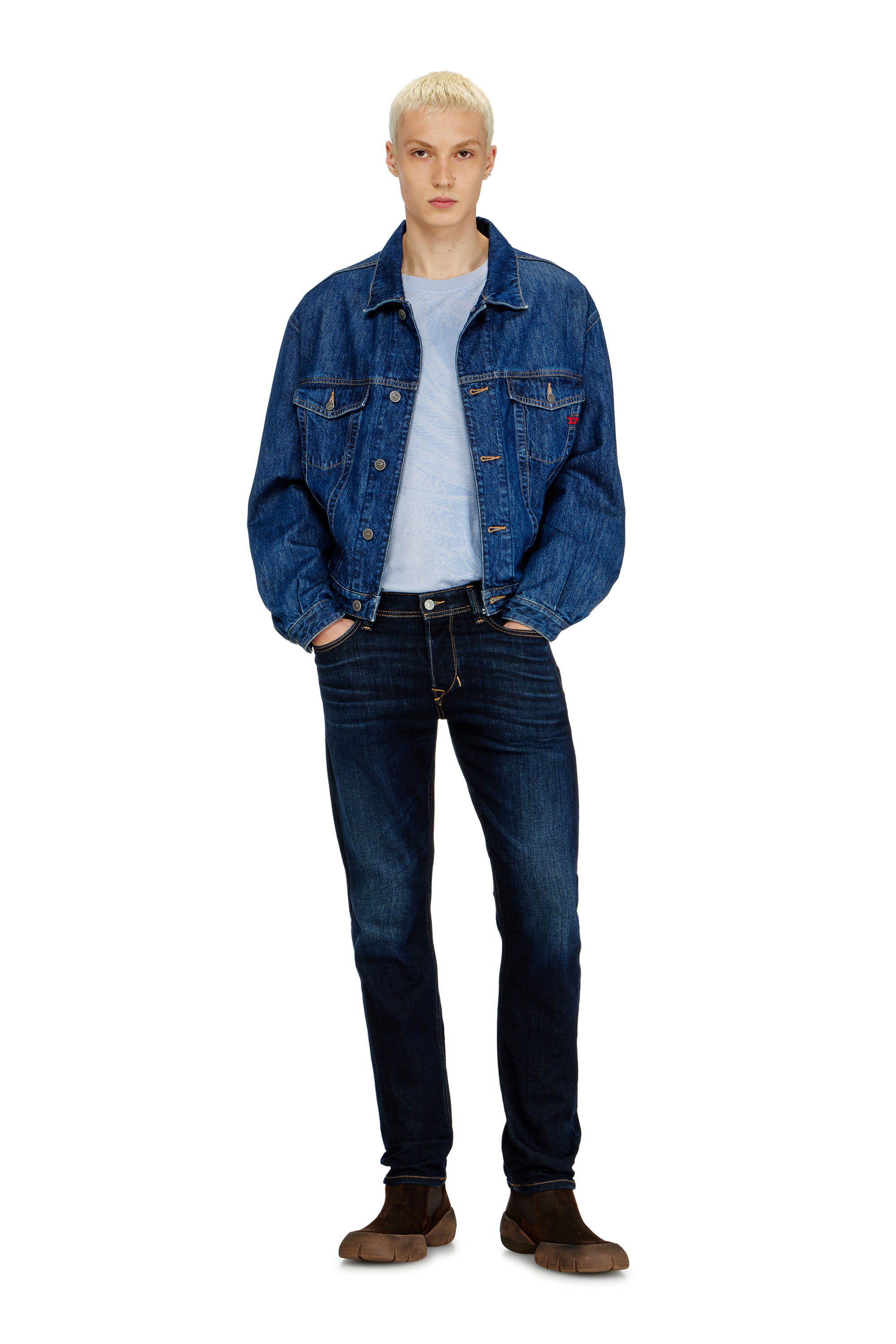 Diesel - Man's Regular Jeans 1986 Larkee-Beex 09Q15, Dark Blue - 2