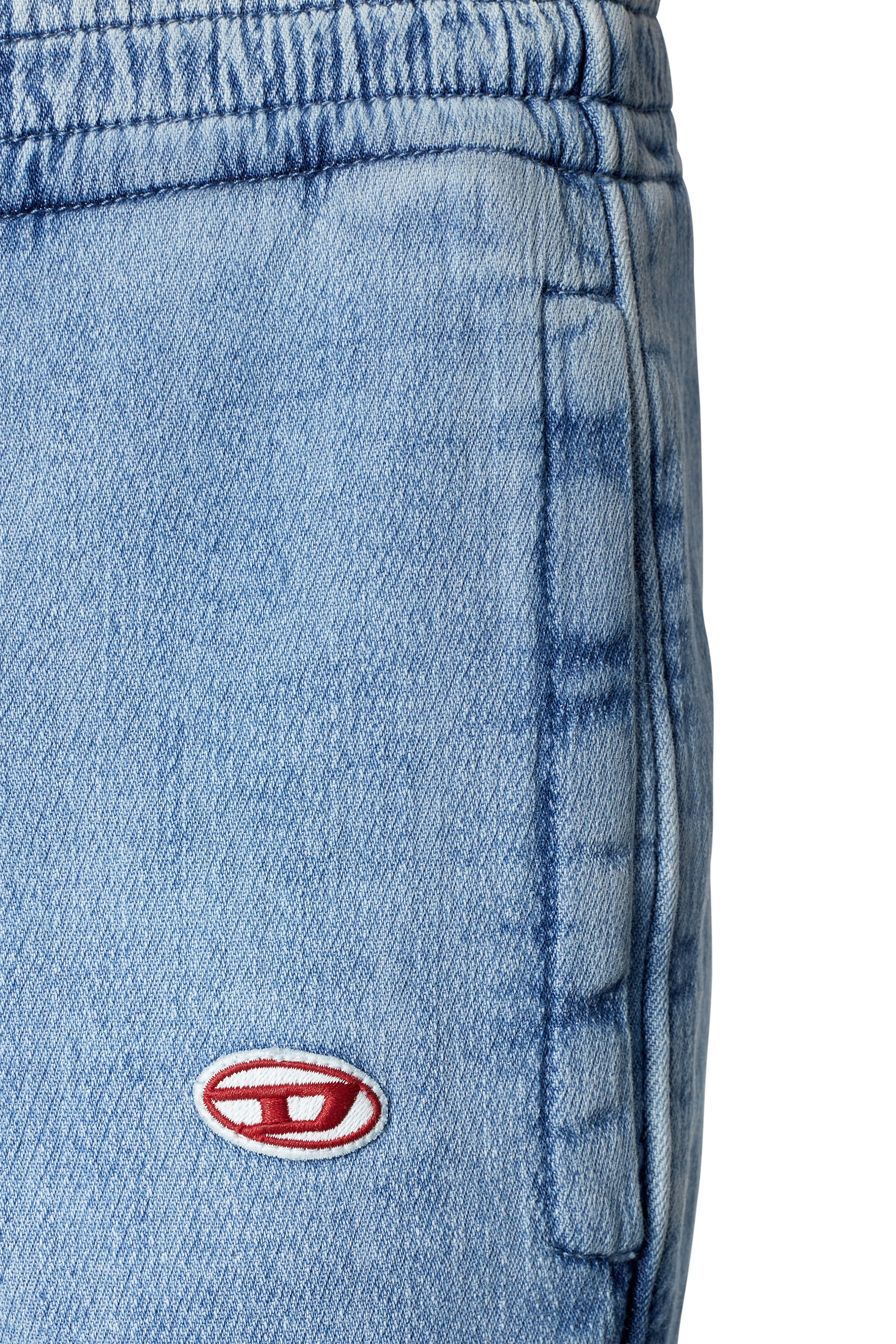 Diesel - Tapered D-Lab Track Denim 09D01, Light Blue - Image 3