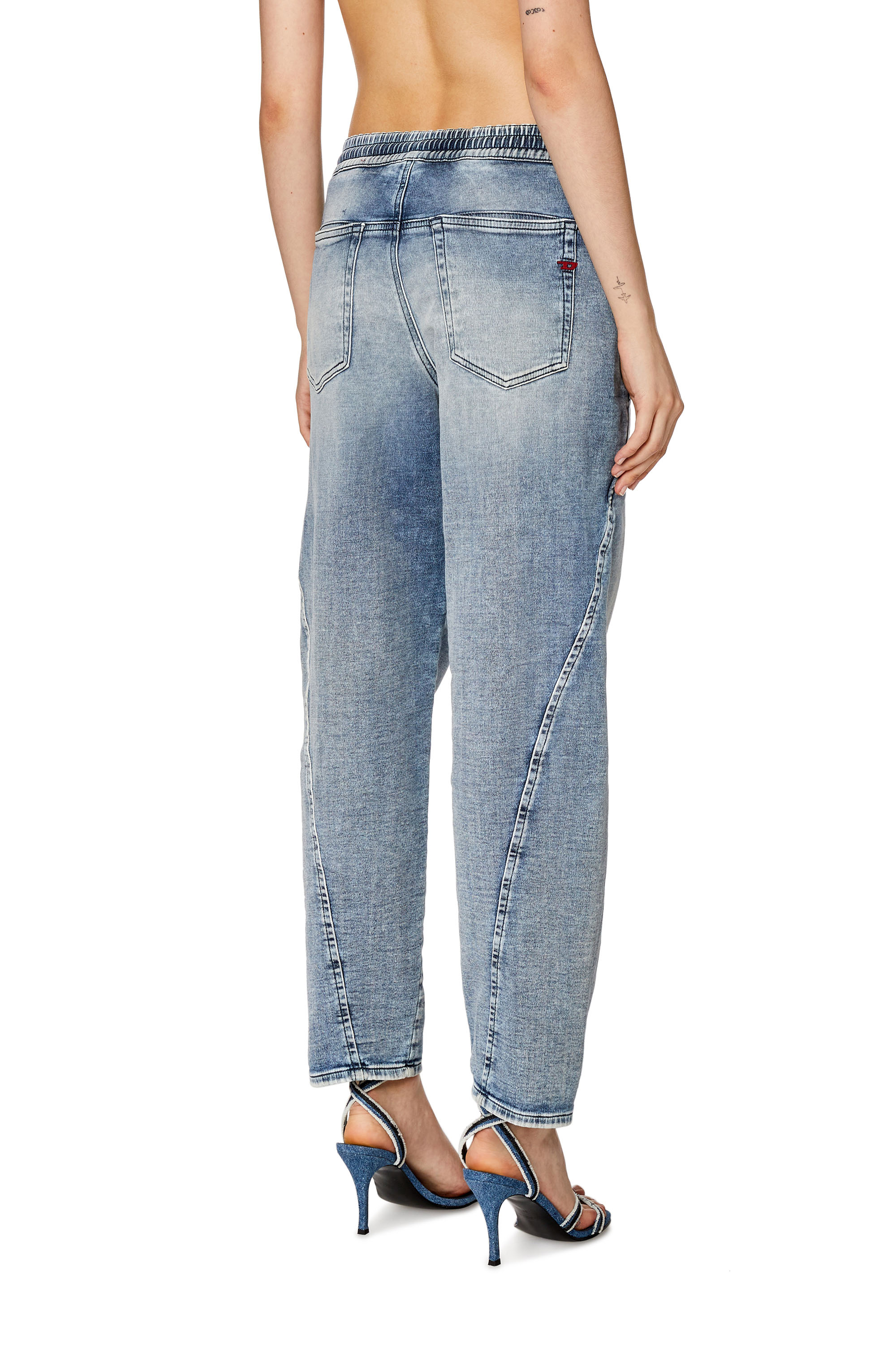 Diesel - Boyfriend Krailey JoggJeans® 068FL, Medium blue - Image 2