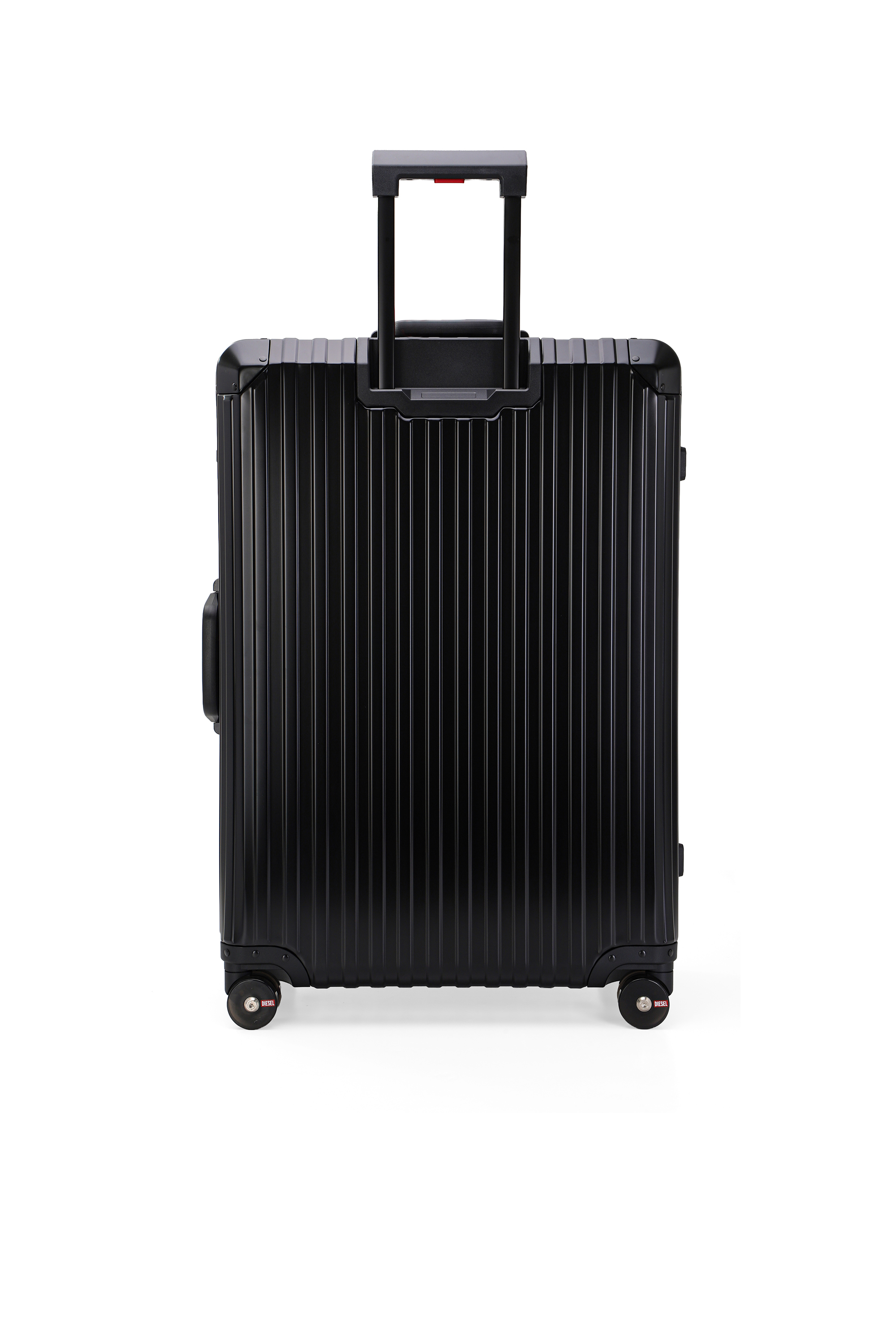 Diesel - DIESEL ALUMINUM TROLLEY- DSL002, Unisex's Aluminum suitcase size L in Black - 2