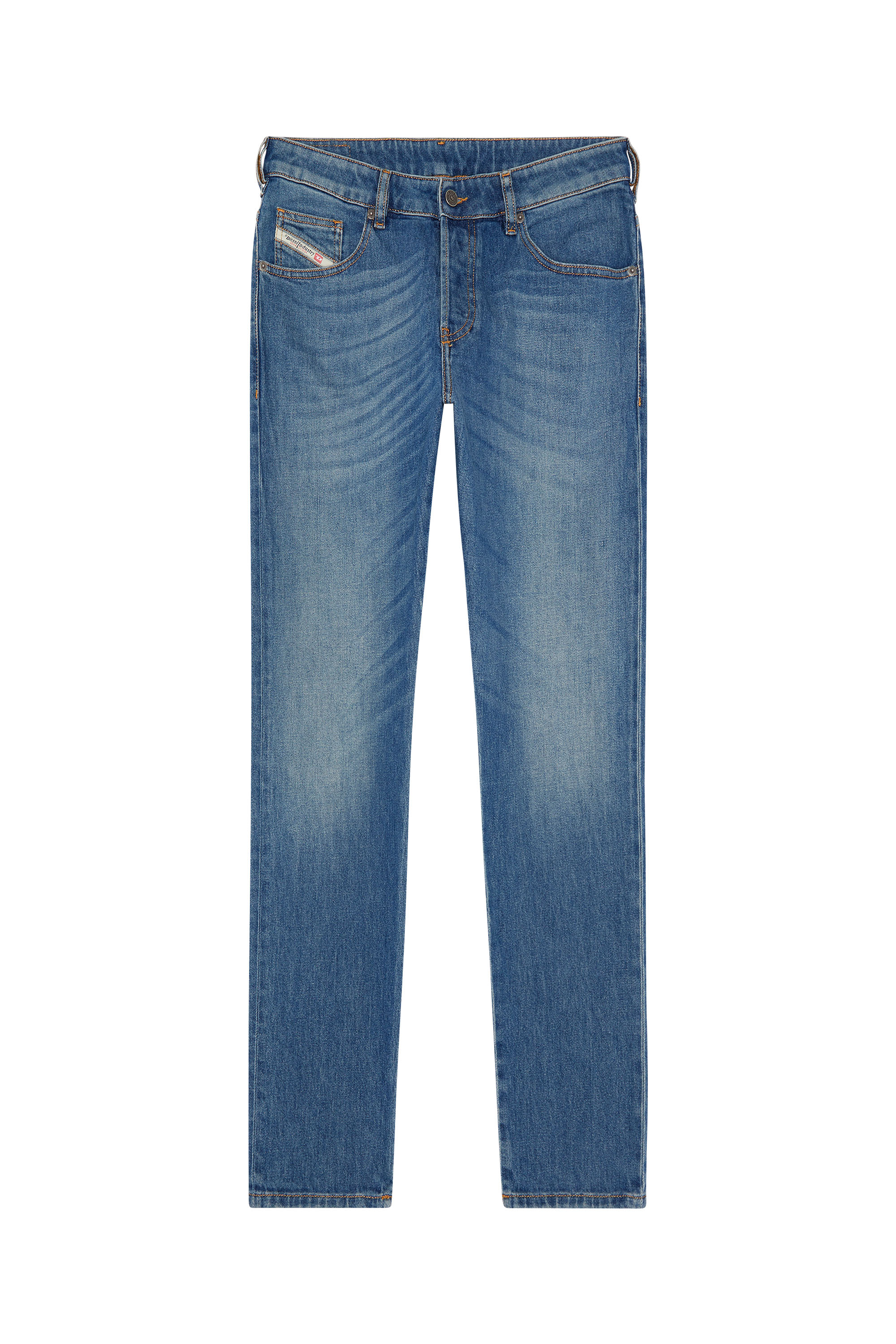 Diesel - Tapered Jeans D-Yennox 09G83, Medium blue - Image 5