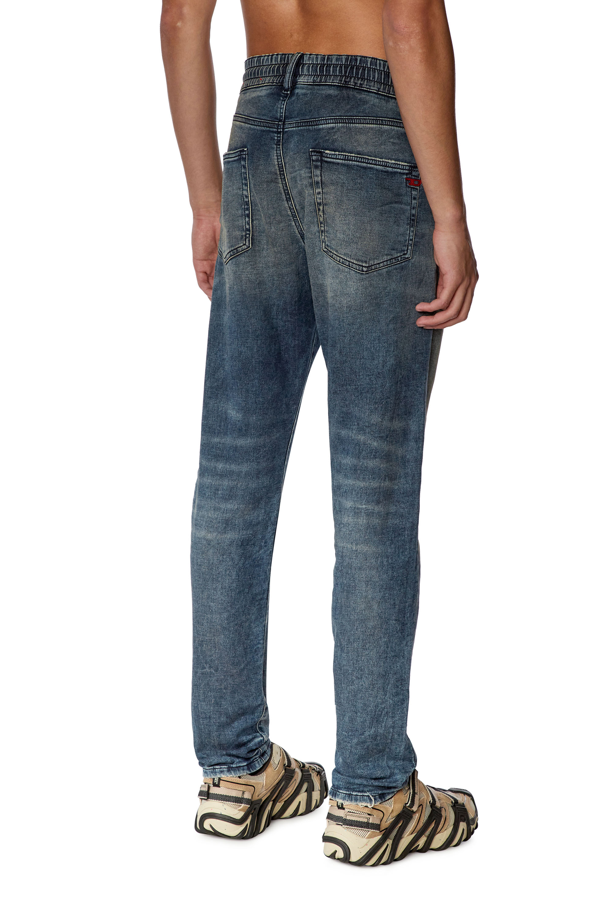 Diesel - Slim D-Strukt JoggJeans® 068FN, Dark Blue - Image 2