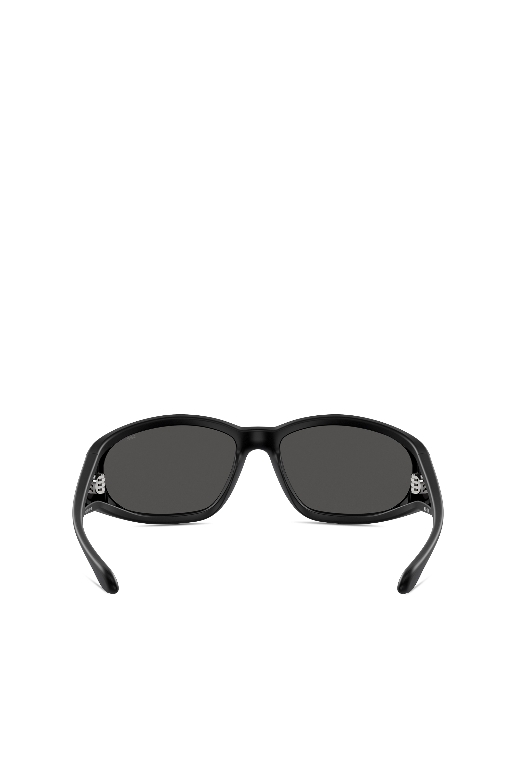 Diesel - 0DL3002, Unisex's Rectangular sunglasses in acetate in Black - 3