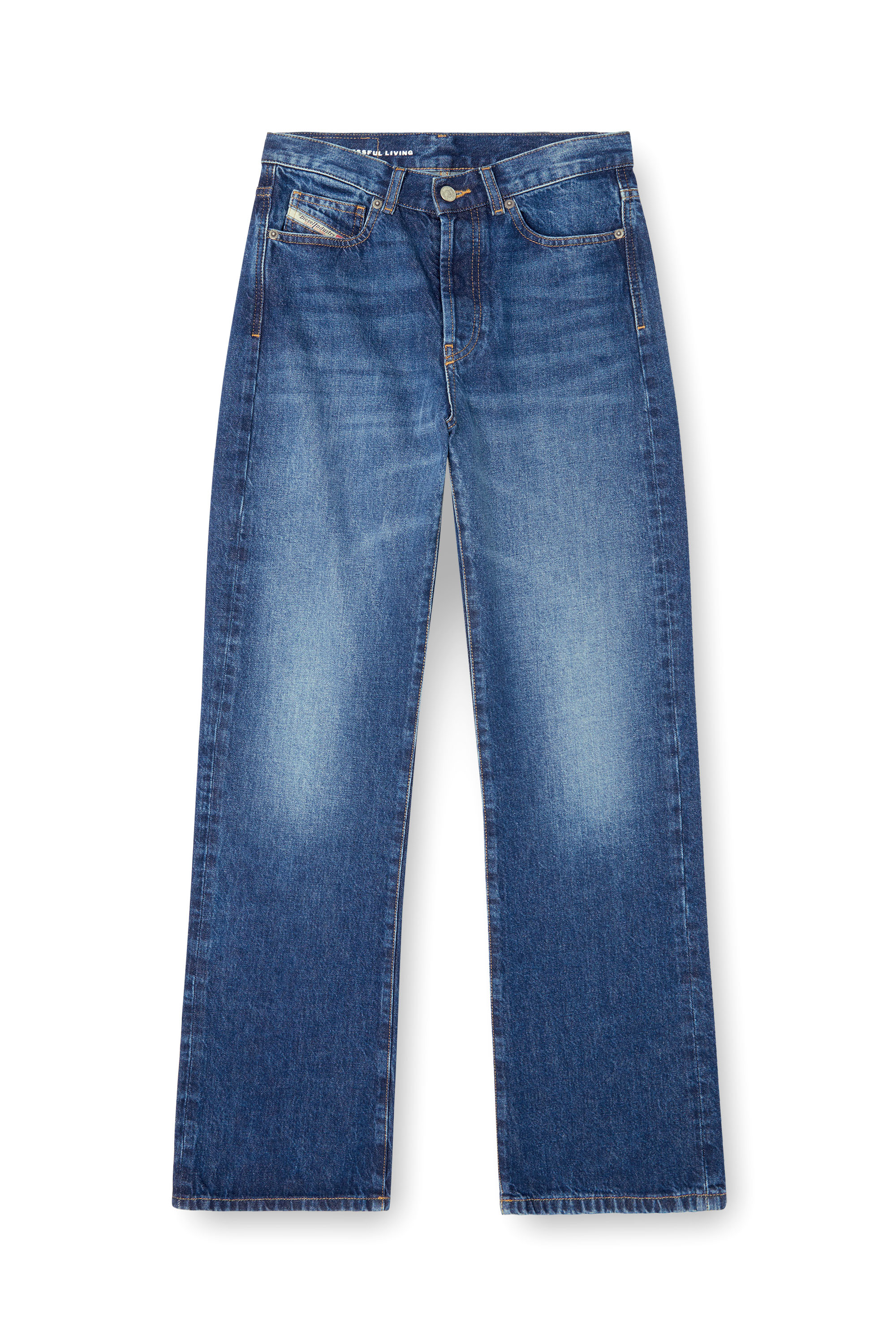 Regular Jeans 1971 D-Sent 09I27, Blue Diesel - Woman's Regular Jeans 1971 D-Sent 09I27, Blue - 2