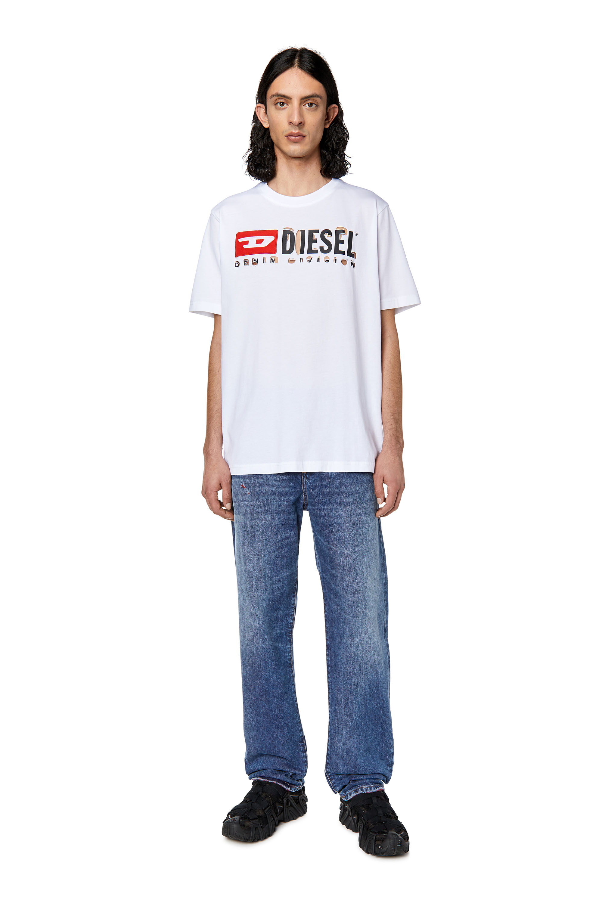 Diesel - T-JUST-DIVSTROYED, White - Image 4