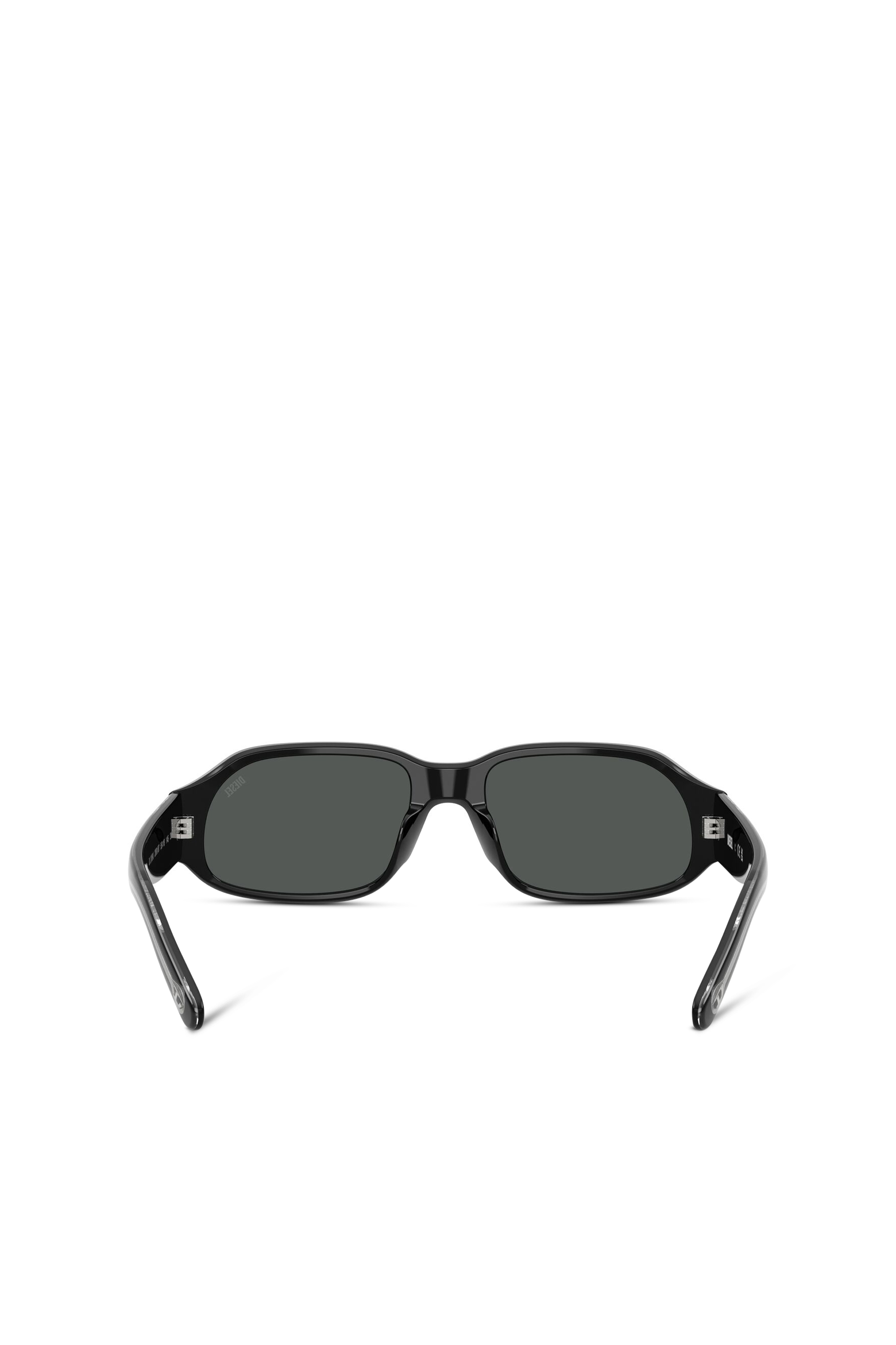 Diesel - 0DL2009U, Unisex's Rectangle sunglasses in Black - 3