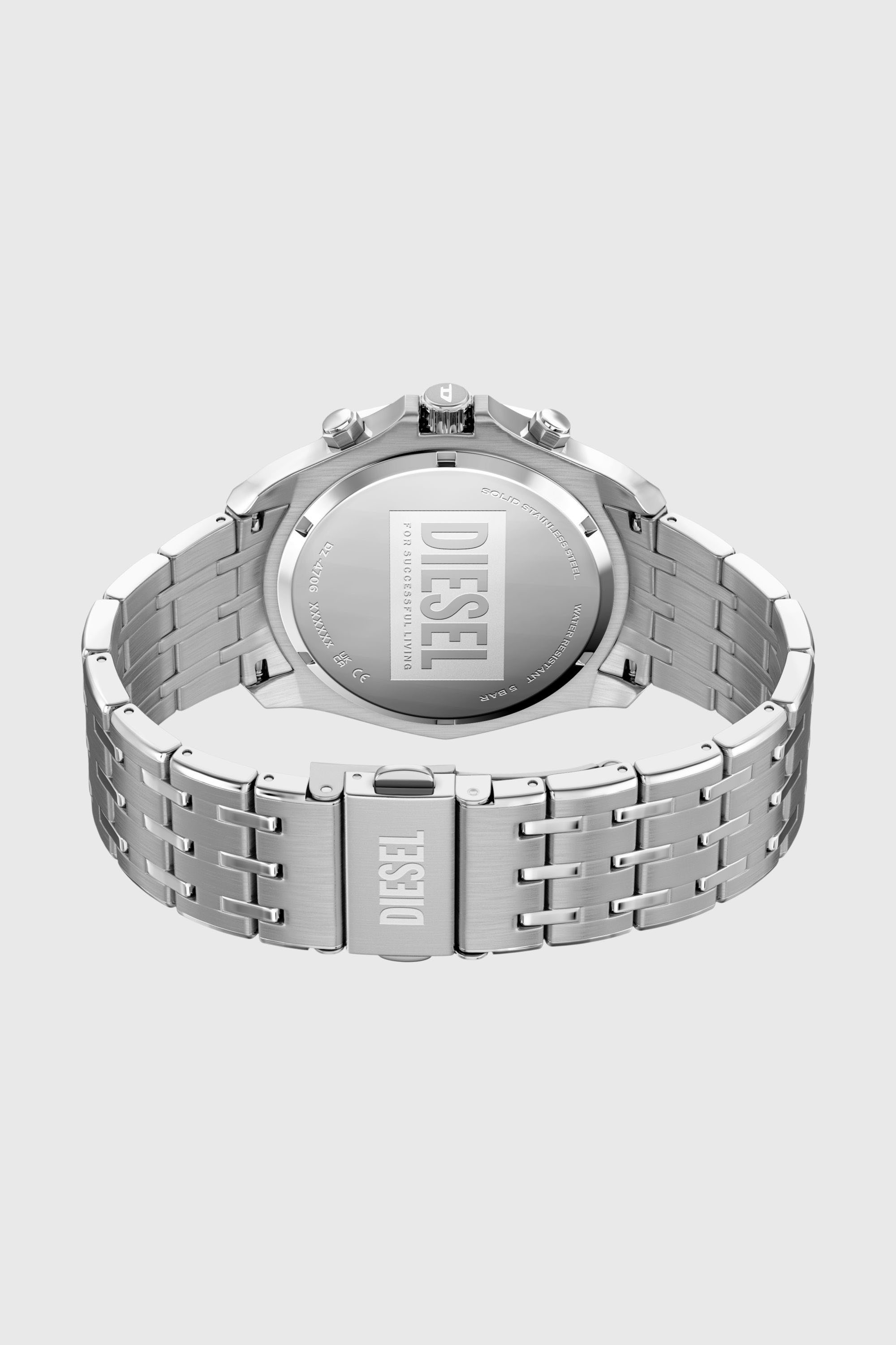 Diesel - DZ4706 WATCH, Man's Stinger Stainless Steel Watch in Silver - 6